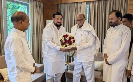 बाबाजानी दुर्राणी यांची झाली घरवापसी, शरद पवारांची भेट घेऊन घेतला प्रवेश