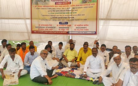 कन्नड, औट्रम घाटातील टनेल बोगद्याचे काम करावे या मागणीसाठी साखळी उपोषणाला सुरुवात...!