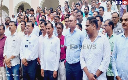 तलाठ्याचा खून करणाऱ्या आरोपिला मोक्का लावून कडक शिक्षा द्यावी, घटनेच्या निषेधार्थ आज कामबंद आंदोलन....!