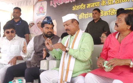 रोशनगेट गिरनी मैदानाचे करणार विकास, शहर नशामुक्त करणार - पालकमंत्री अब्दुल सत्तार