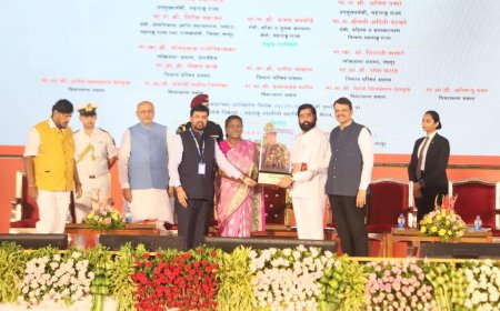 महिला सक्षमीकरणाचा महाराष्ट्र नवा आदर्श - राष्ट्रपती द्रौपदी मुर्मू