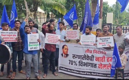 घाटीत विनयभंग प्रकरणी केले जोरदार आंदोलन