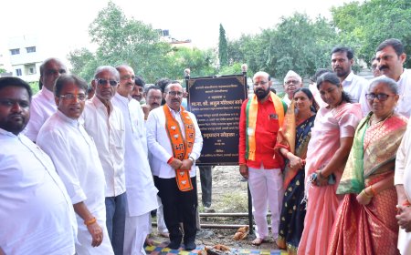 मंत्री अतुल सावे यांच्या हस्ते पूर्व विधानसभा मतदारसंघात विविध विकासकामांचे भूमिपूजन