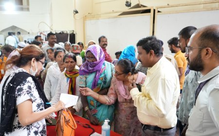 स्वच्छता ही सेवा अंतर्गत स्वच्छता कर्मचारी यांच्यासाठी सफाई मित्र सुरक्षा शिबिर