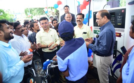 कांचनवाडीत मनपाचा पेट्रोलपंप सुरू, दिव्यांगांना मिळाली नोकरी