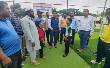 मनपा विद्यार्थ्यांच्या टर्फ क्रीकेट स्पर्धेत मिटमिटा संघ विजयी....!