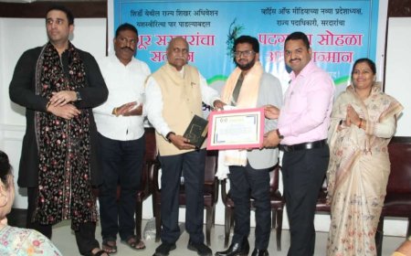 व्हाईस ऑफ मिडियाच्या प्रदेशाध्यक्ष(साप्ताहिक विंग) पदी कार्याध्यक्ष पदी अब्दुल कय्यूम सन्मानित