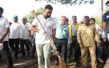 स्वच्छता ही सेवा 2024 कार्यक्रमाची भव्य "प्लाॅग रन" नी सांगता