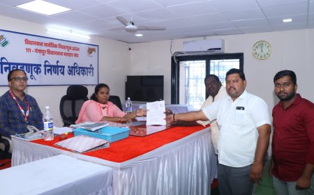 पूर्व विधानसभा मतदारसंघातून दोन उमेदवारी अर्ज दाखल, गंगापूर मधून दोन