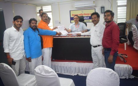 राष्ट्रीय जनक्रांती सेनेचे संजय चव्हाण यांनी भरला उमेदवारी अर्ज