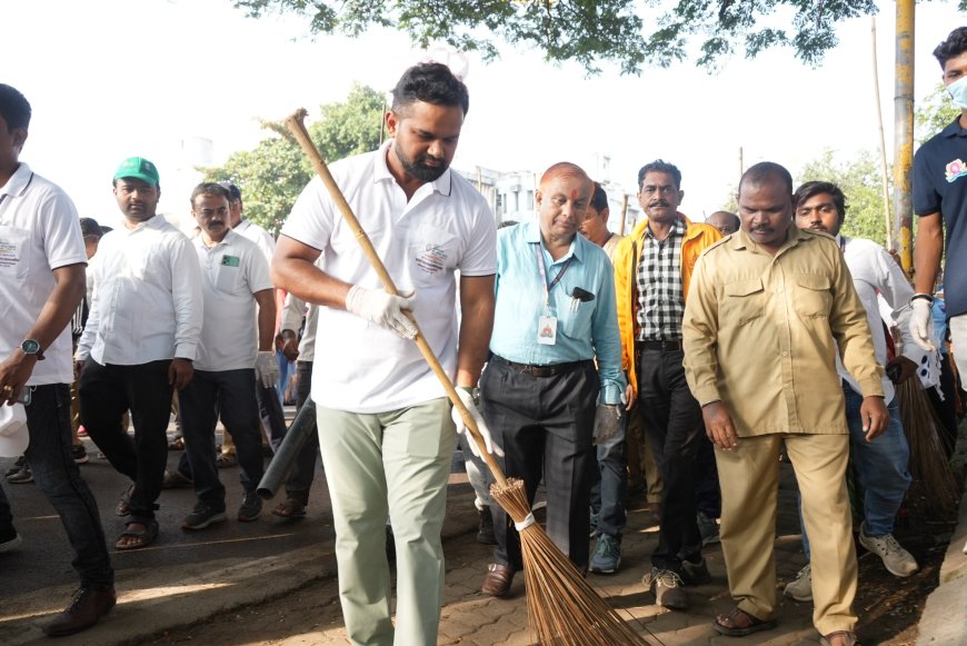 स्वच्छता ही सेवा 2024 कार्यक्रमाची भव्य "प्लाॅग रन" नी सांगता