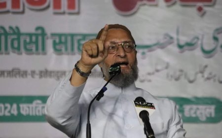 मतविभाजनाचे व्हायरस थांबवा, पंधरा मिनटांची आठवण मोठे ओवेसींनी काढली...!