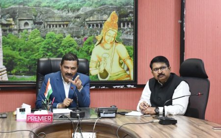 दर्जेदार सुविधा आणि गुणवत्तापूर्ण शिक्षणाचा नव वर्षासाठी प्रशासनाचा संकल्प - जिल्हाधिकारी दिलीप स्वामी