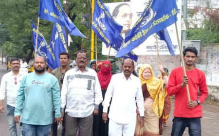 परभणी येथील घटनेचा भारतीय दलित कोब्रा संघटनेच्या वतीने निषेध