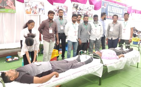 अल-फरहान मेडिकल फाउंडेशनच्या रक्तदान शिबिरात 601 रक्तदात्यांनी केले रक्तदान...!