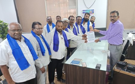 भारतीय दलित पॅंथरच्या वतीने विभागीय आयुक्तांना निवेदन...!