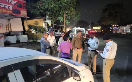 नवीन वर्षाच्या स्वागतासाठी मद्यधुंद वाहन चालकांवर पोलिसांची नजर, होणार कडक कारवाई