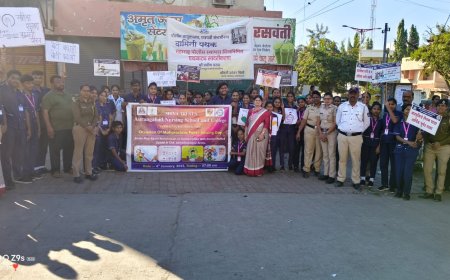 पतंग व व्यसनाचे दुष्परिणाम, दामिनी पथकाची पथनाट्याने शहरात जनजागृती