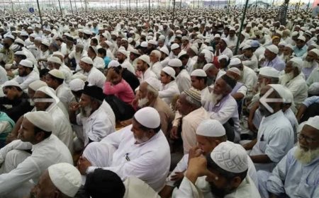 तबलिगि इज्तेमा दुसरा दिवस... अल्लाह व पैगंबरने दाखवलेल्या मार्गावर चालाल तर यशस्वी होणार