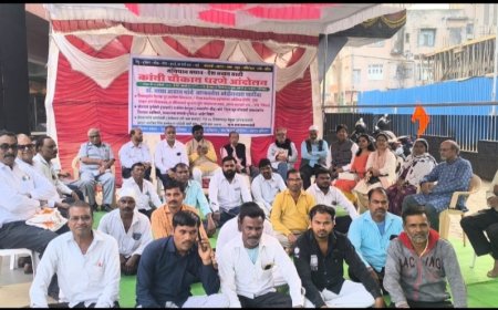 क्रांतीचौकात केले आत्मक्लेश धरणे आंदोलन