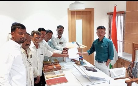 हिनानगर येथील 30 फुट रस्त्यावरील अतिक्रमणे काढण्याची मागणी