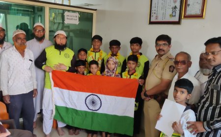 इंटरनॅशनल स्पर्धेसाठी बिडकीनचे खेळाडू जाणार हैदराबादला...!