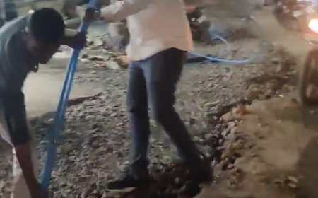 अनधिकृत नळ कनेक्शन देणा-या प्लंबर विरोधात जीन्सी पोलिस ठाण्यात गुन्हा दाखल