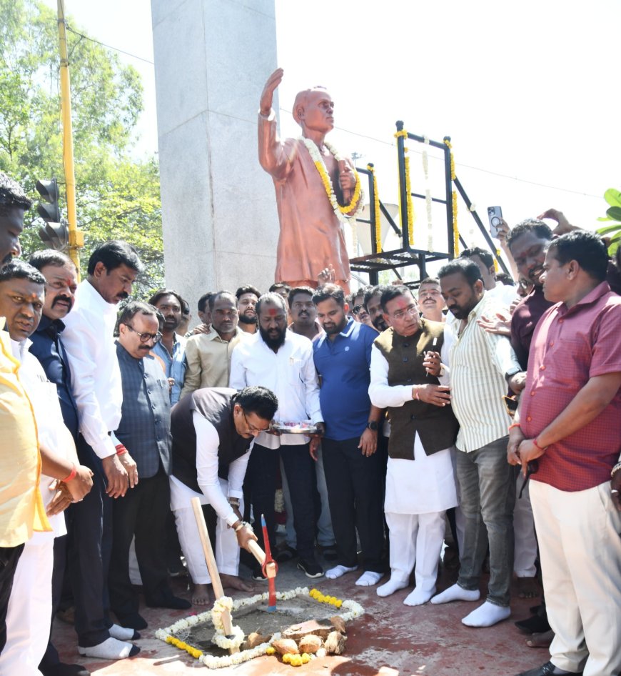 अण्णाभाऊ साठे यांच्या स्मारकास निधी उपलब्ध करून देऊ - पालकमंत्री संजय सिरसाट