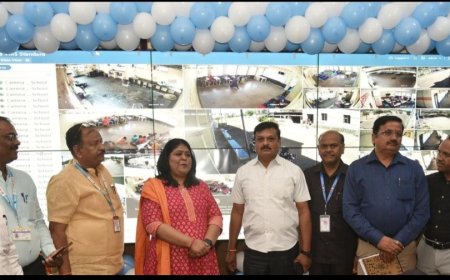 आदीवासी शाळेच्या वस्तीगृहांवर 361 कॅमेरांची नजर...!