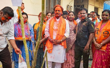 एडसग्रस्त मुला मुलीसोबत विरोधीपक्षनेते अंबादास दानवे यांनी साजरी केली होळी...!