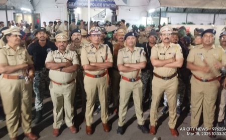 अफवा पसरवणाऱ्या पोस्टवर पोलिसांची कडक नजर, शहरात शांतता कायम राहण्यासाठी पोलिस आयुक्तांचे आवाहन