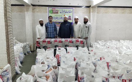 3 हजार गरजू कुटुंबांना किराणा किटचे वाटप...!