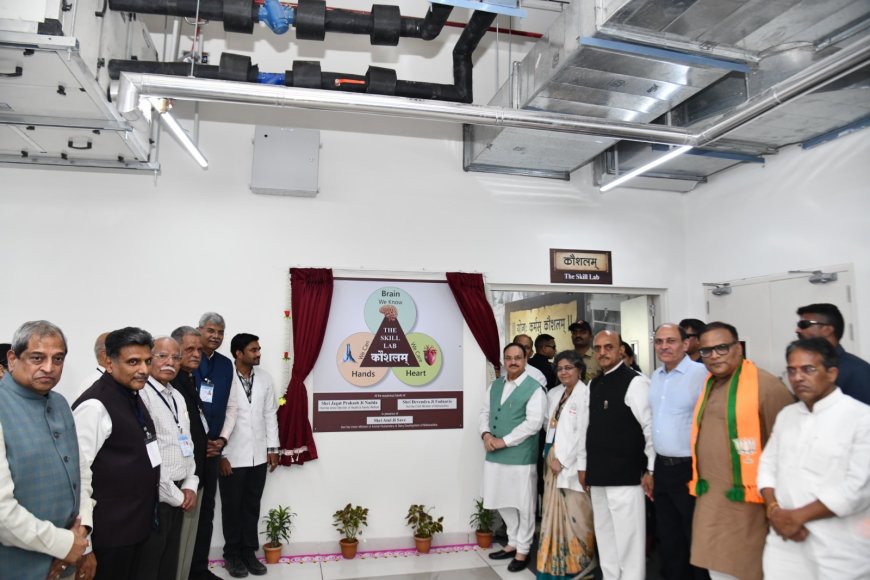 देशाची आरोग्य व्यवस्था जगात सर्वात सक्षम आणि मोठी - केंद्रीय आरोग्य मंत्री जे.पी.नड्डा