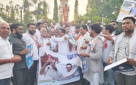 जातीनिहाय जनगणना काँग्रेसच्या प्रयत्नामुळे, काँग्रेसने साजरा केला आनंदोत्सव