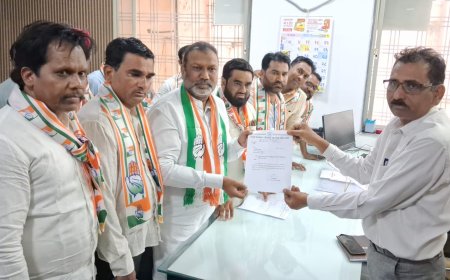 भाजपाचे मंत्री विजय शहा विरोधात देशद्रोहाचा गुन्हा दाखल करण्याची काँग्रेसची मागणी...