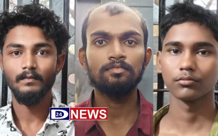 दरोडा टाकण्याच्या तयारीत असलेल्या दरोडेखारांना पोलिसांनी केले जेरबंद....!