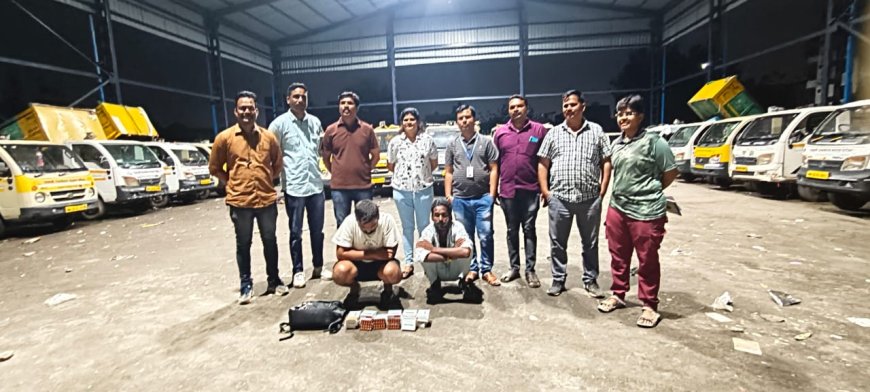 अंमली पदार्थ प्रतिबंध पथकाकडून नशेच्या 700 गोळ्या जप्त, दोन आरोपी अटक