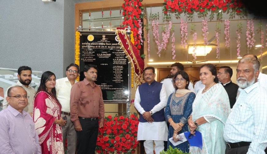 सुभेदारी विश्रामगृहात व्हिव्हिआयपी सुटचा पालकमंत्र्यांच्या हस्ते उद्घाटन