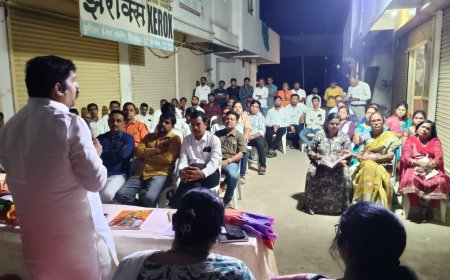 सामान्य जनतेशी असलेली बांधिलकी जपा - जिल्हाप्रमुख राजेंद्र जंजाळ