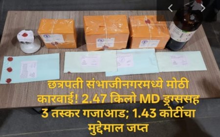 शहरात दोन किलो हुन अधिक एमडी ड्रग्स तस्कराकडून पकडले...