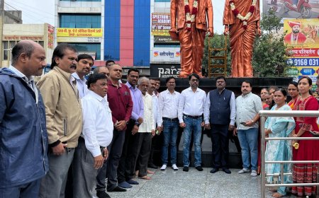 राजर्षी छत्रपती शाहू महाराज जयंतिनिमित्त समता दिंडी...