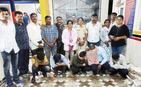 कुंटनखान्यावर पोलिसांचा छापा, पाच पिडीत महीलांची सुटका...