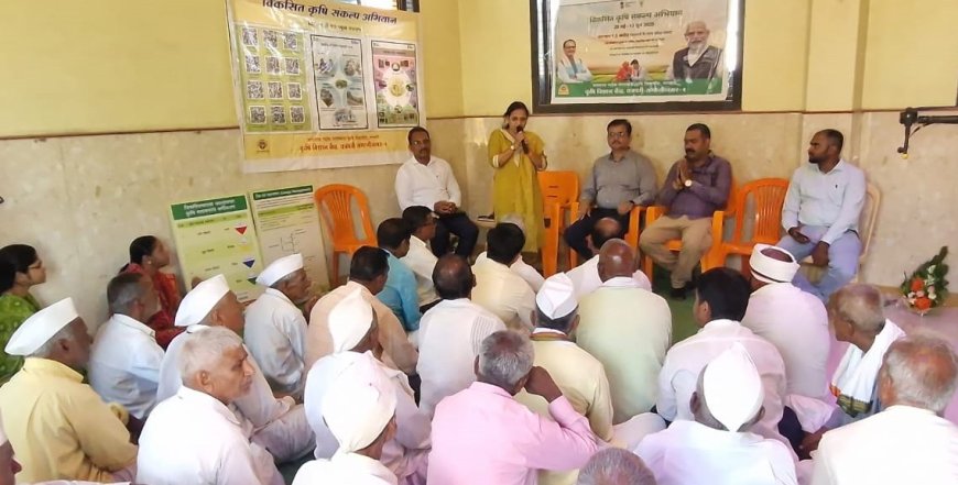 कृषी शास्त्रज्ञ शेतावर, विकसित कृषि संकल्प अभियानास प्रतिसाद