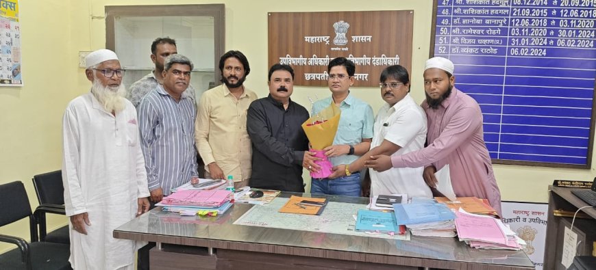 मुस्लिम बेग मेहतर समाजातील नागरीकांना विना विलंब विविध प्रमाणपत्रे वितरीत करण्याची मागणी