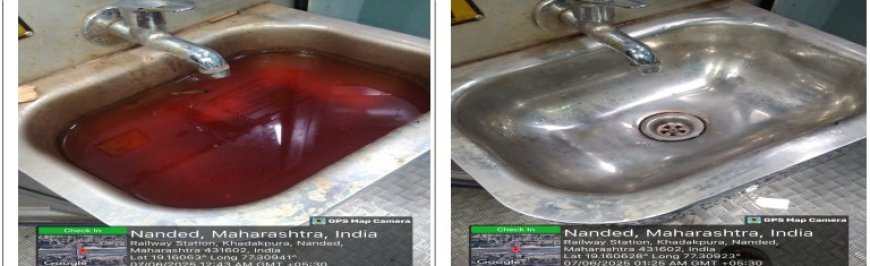 रेल्वे विभागाने डब्याच्या स्वच्छतेकडे केले लक्ष केंद्रीत, प्रवाशांना केले आवाहन