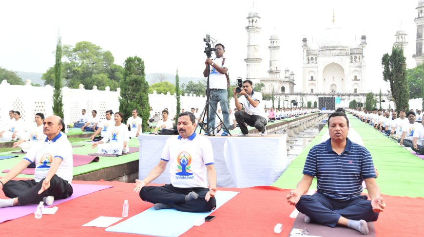 योगा सुदृढ आरोग्यासाठी दैनंदिन जीवनाचा भाग - जिल्हाधिकारी दिलीप स्वामी