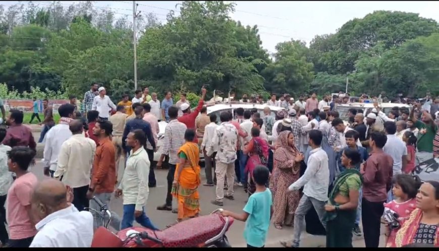 मुकुंदवाडीत राज्यपाल हरिभाऊ बागडेंचा ताफा अडवला....