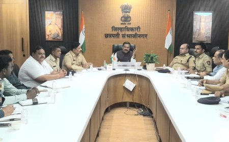 आषाढी एकादशी यात्रा, जिल्हाधिकारी यांनी घेतली आढावा बैठक