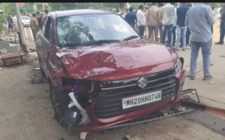 मंदीरासमोर भरधाव कार चालकाने 6 जणांना उडवले, दोन जणांचा मृत्यू...?