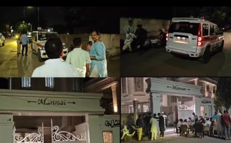 इम्तियाज जलिल यांच्या मन्नत बंगल्यावर पोलिस...!